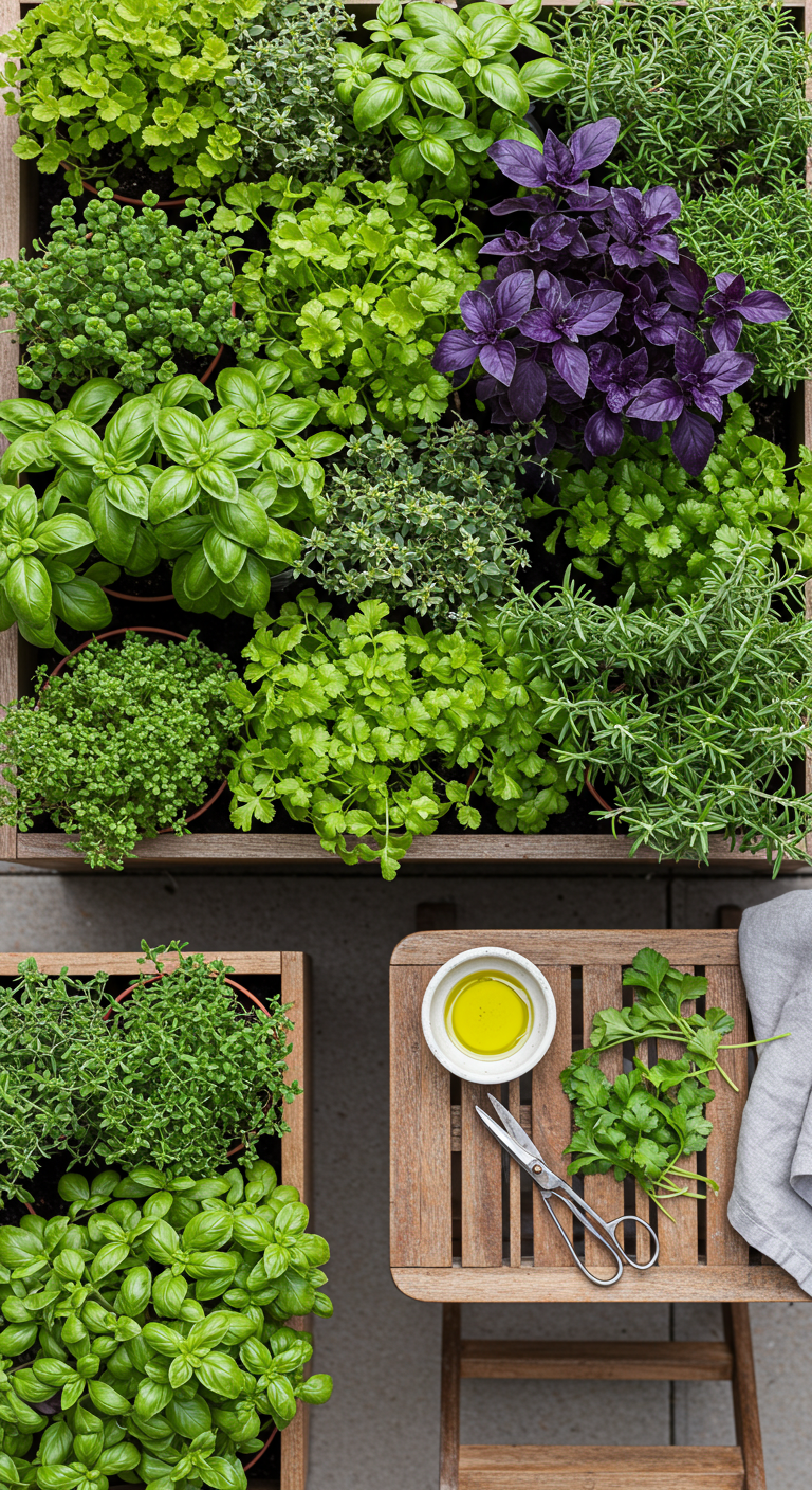 Grow Colorful Herbs for Culinary Delights