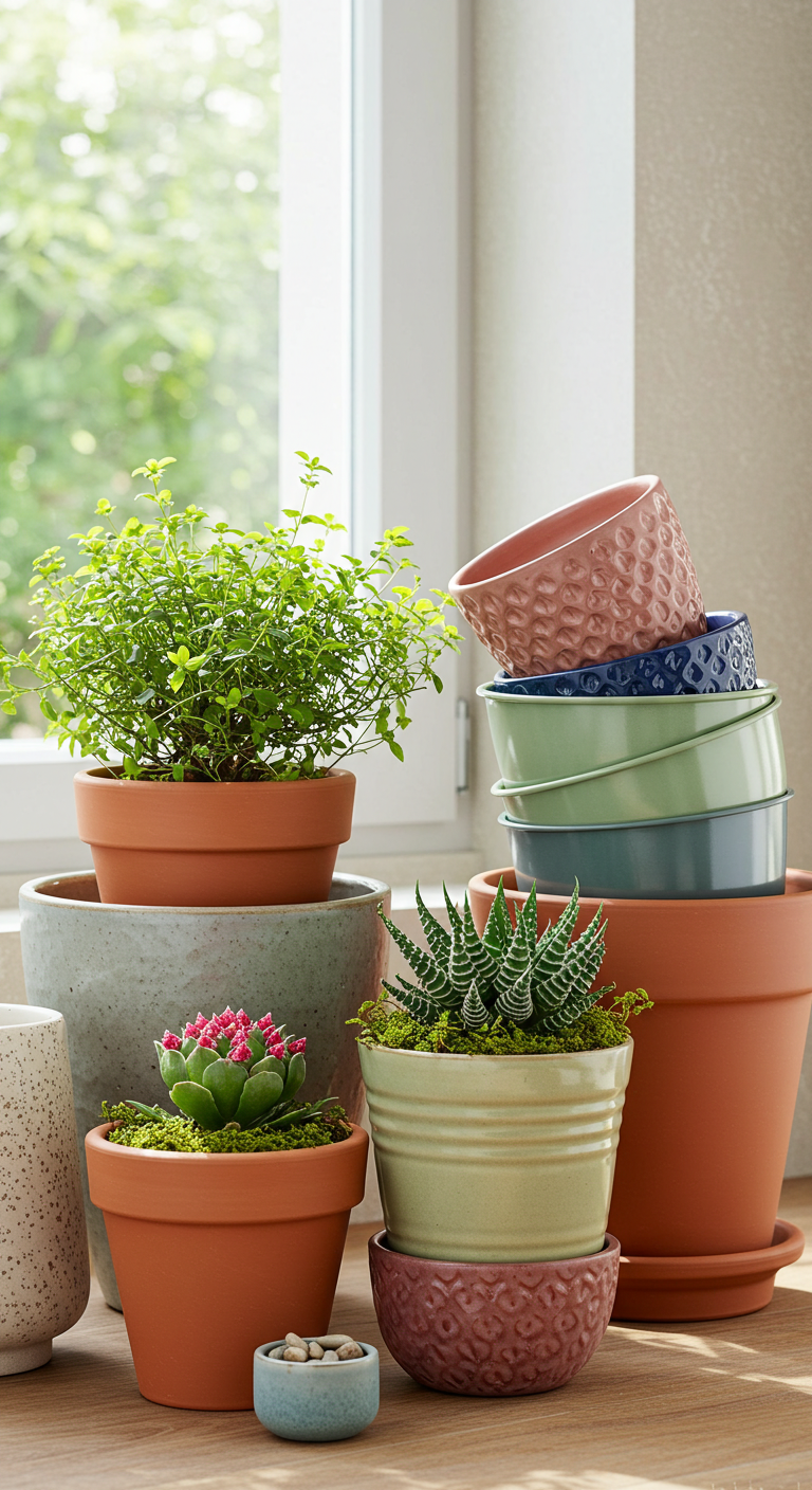 Use Decorative Pots for Unique Aesthetics
