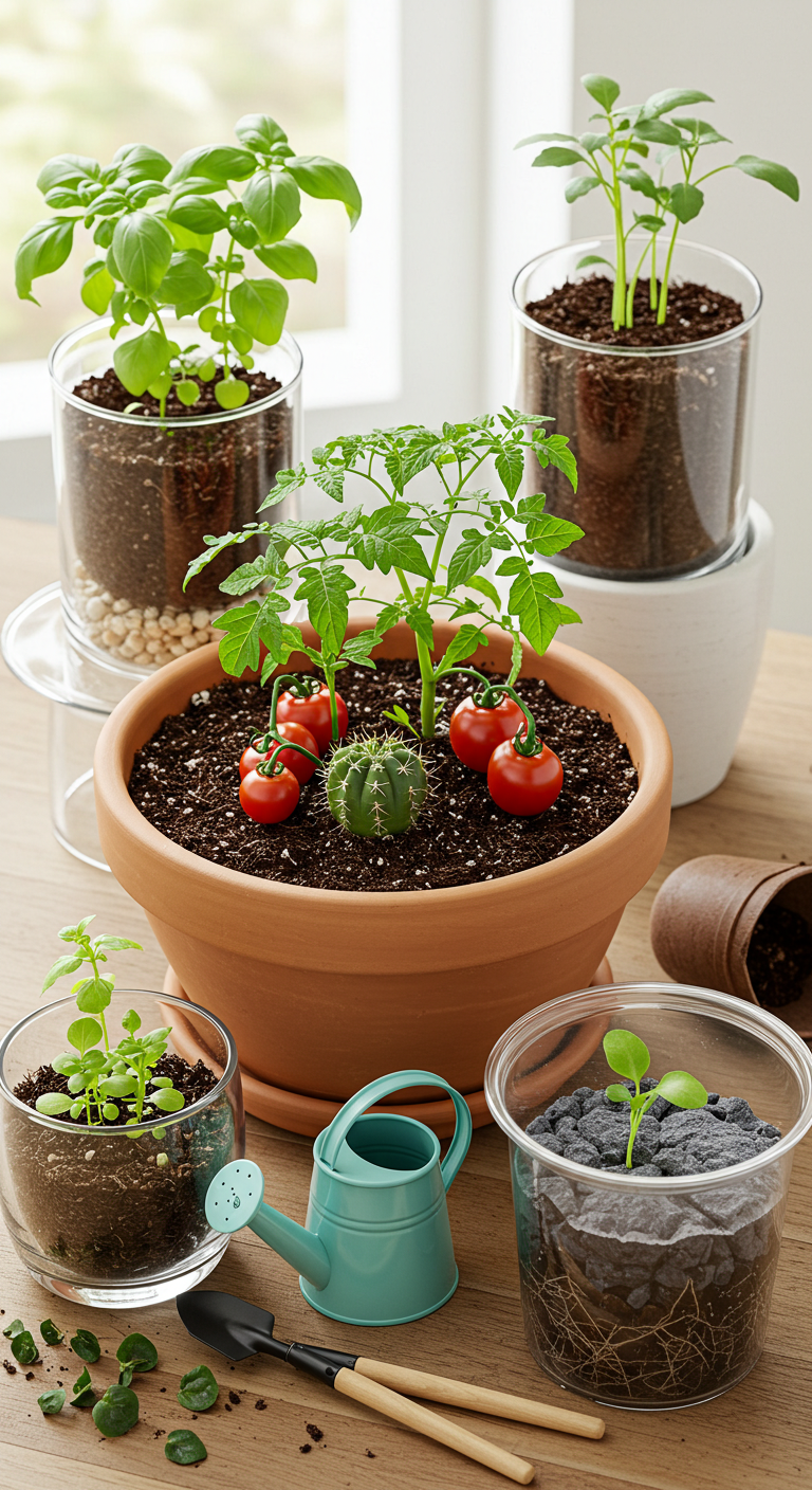 Best Soil Types for Thriving Indoor Vegetables
