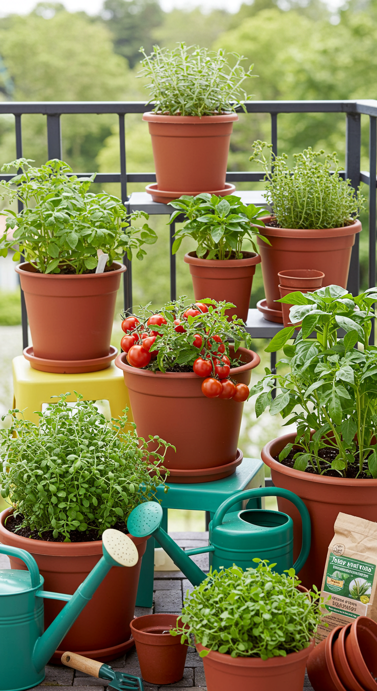 Establish a Container Vegetable Garden for Freshness