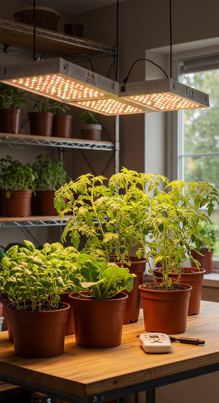 Essential Lighting Tips for Indoor Vegetable Growth