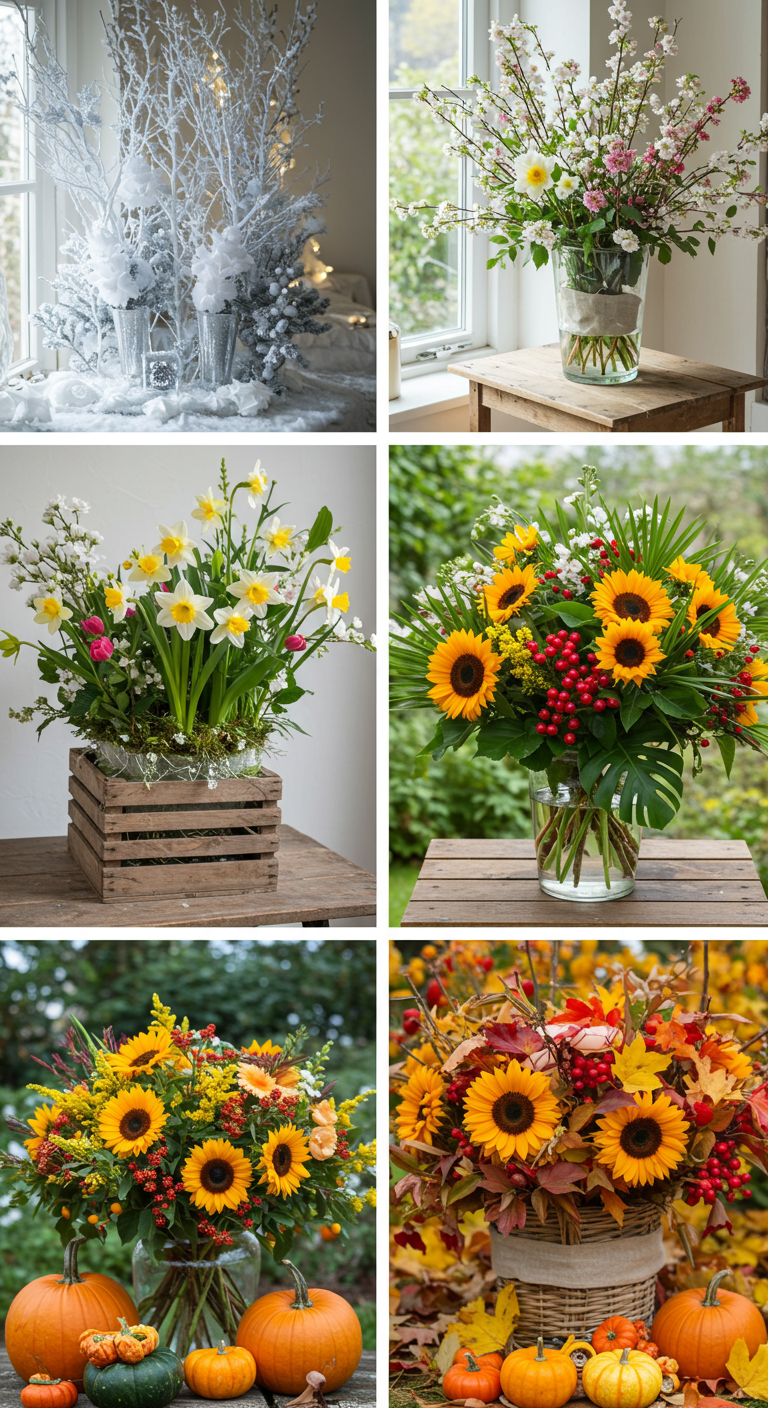 Design Seasonal Displays for Year-Round Beauty