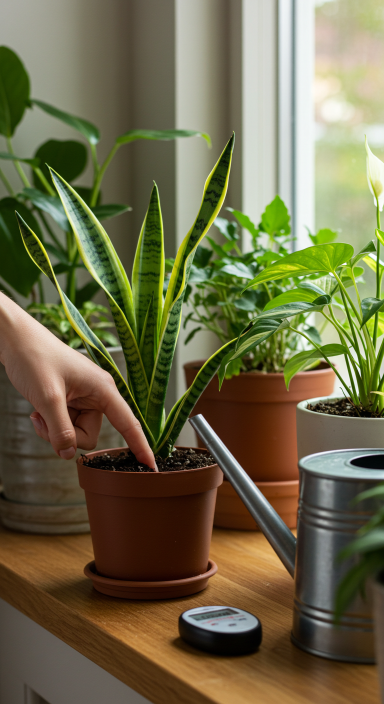 Watering Techniques for Healthy Indoor Plants