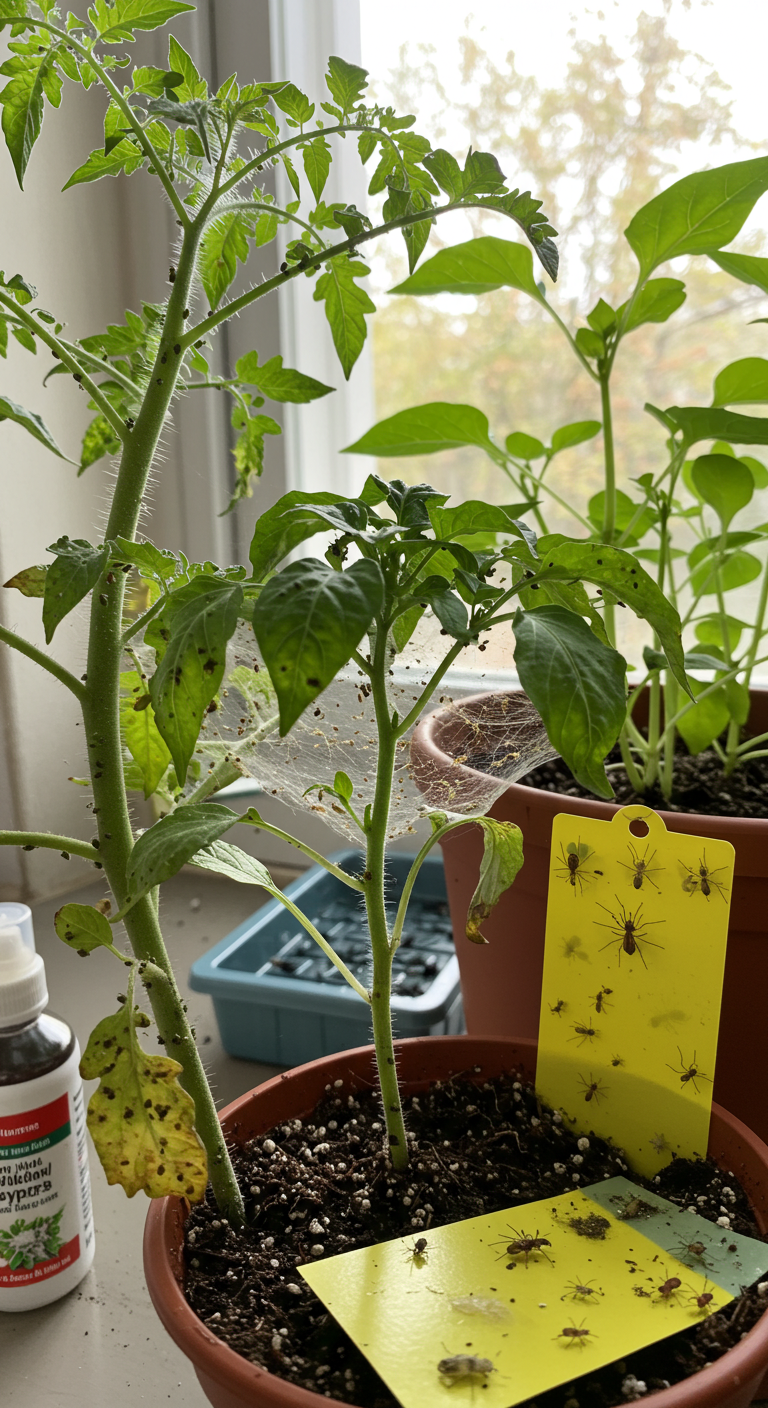 Common Pests and Solutions for Indoor Vegetables