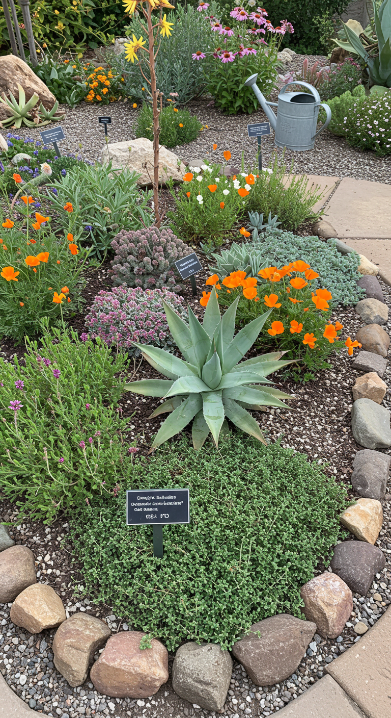 Select Drought-Resistant Plants for Low Maintenance