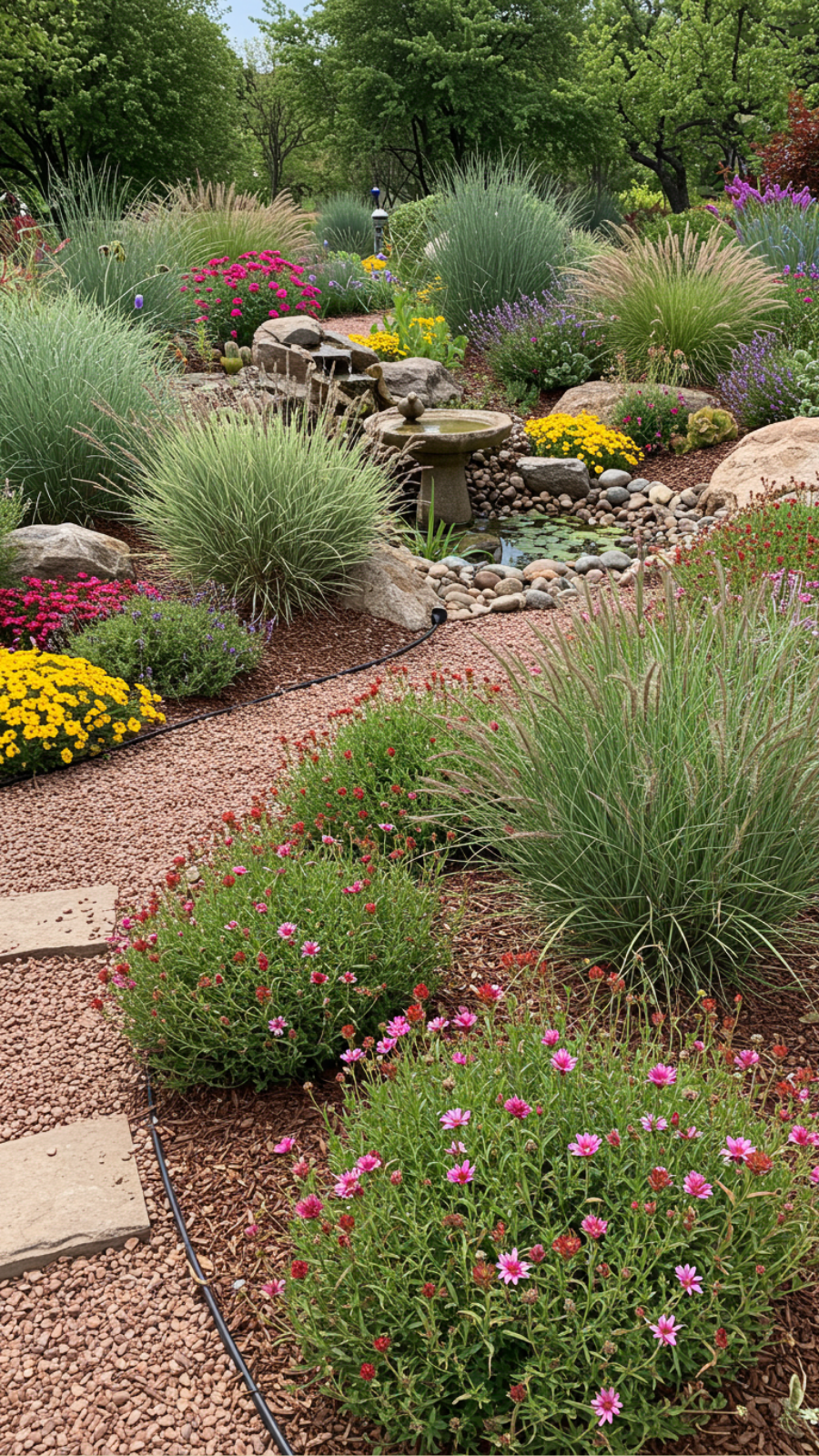 Designing a Xeriscape Garden to Conserve Water and Attract Wildlife