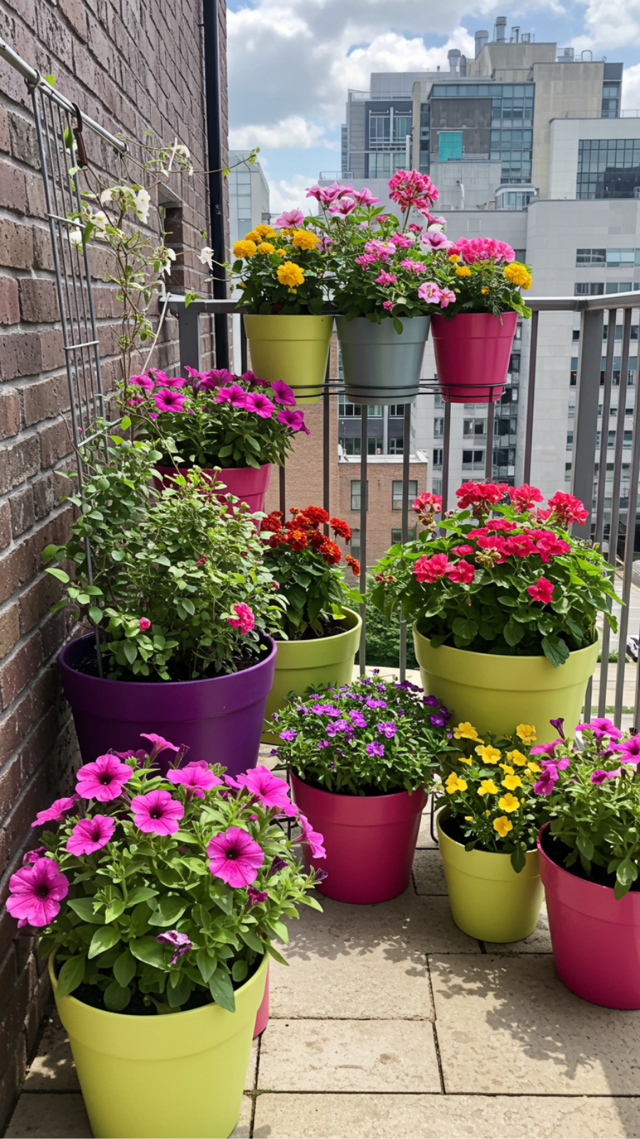 Growing Colorful Flower Containers: Best Plants for Urban Spaces