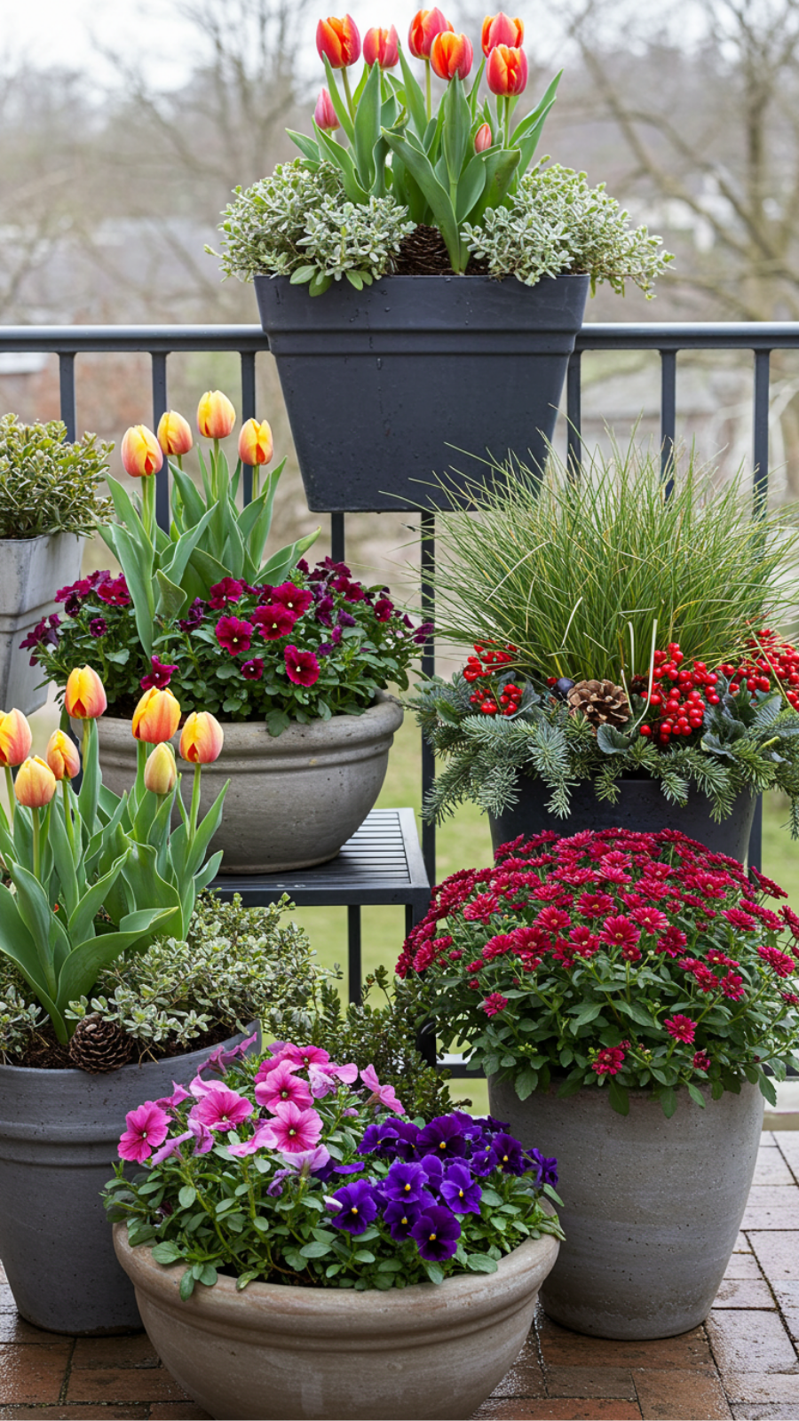Seasonal Container Planting: Year-Round Color for Small Spaces
