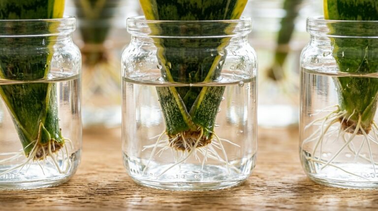 How to Propagate Snake Plants: The V-Cut Method for Fast Roots & Zero Rot