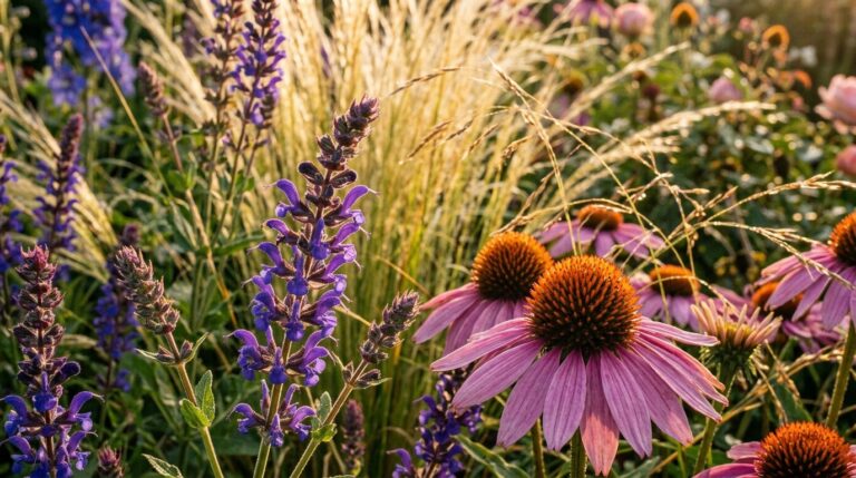 How to Design a Perennial Flower Border for Continuous Year-Round Color