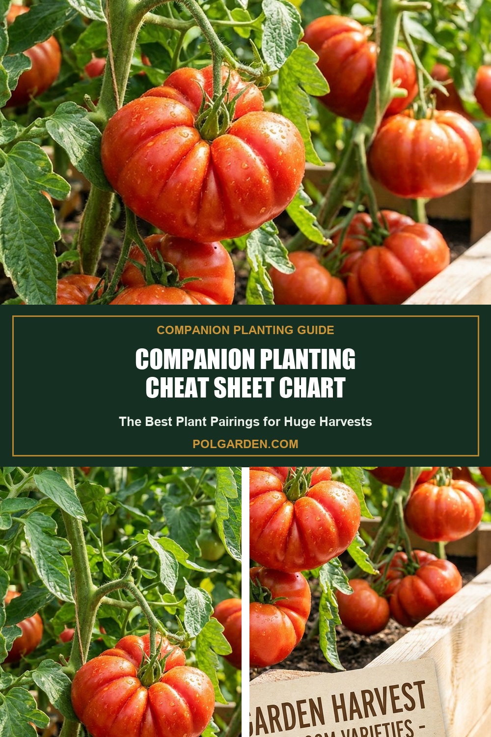 Companion Planting Chart: Best Plant Pairings for Huge Harvests
