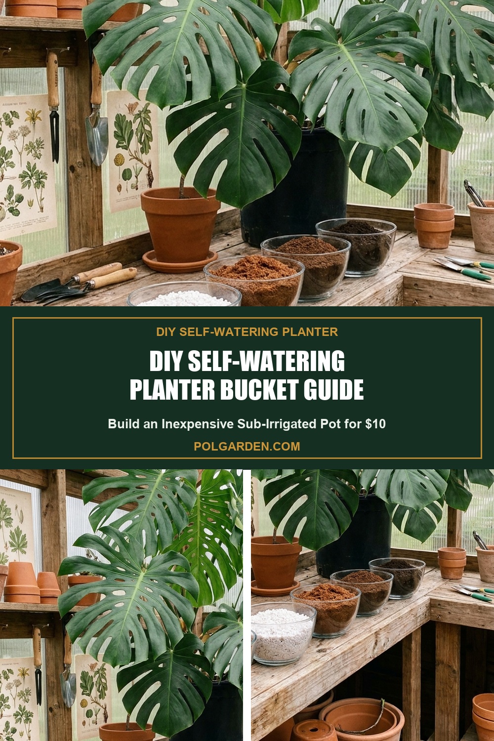 DIY Self-Watering Planter: How to Build a Sub-Irrigated Pot ($10 DIY)