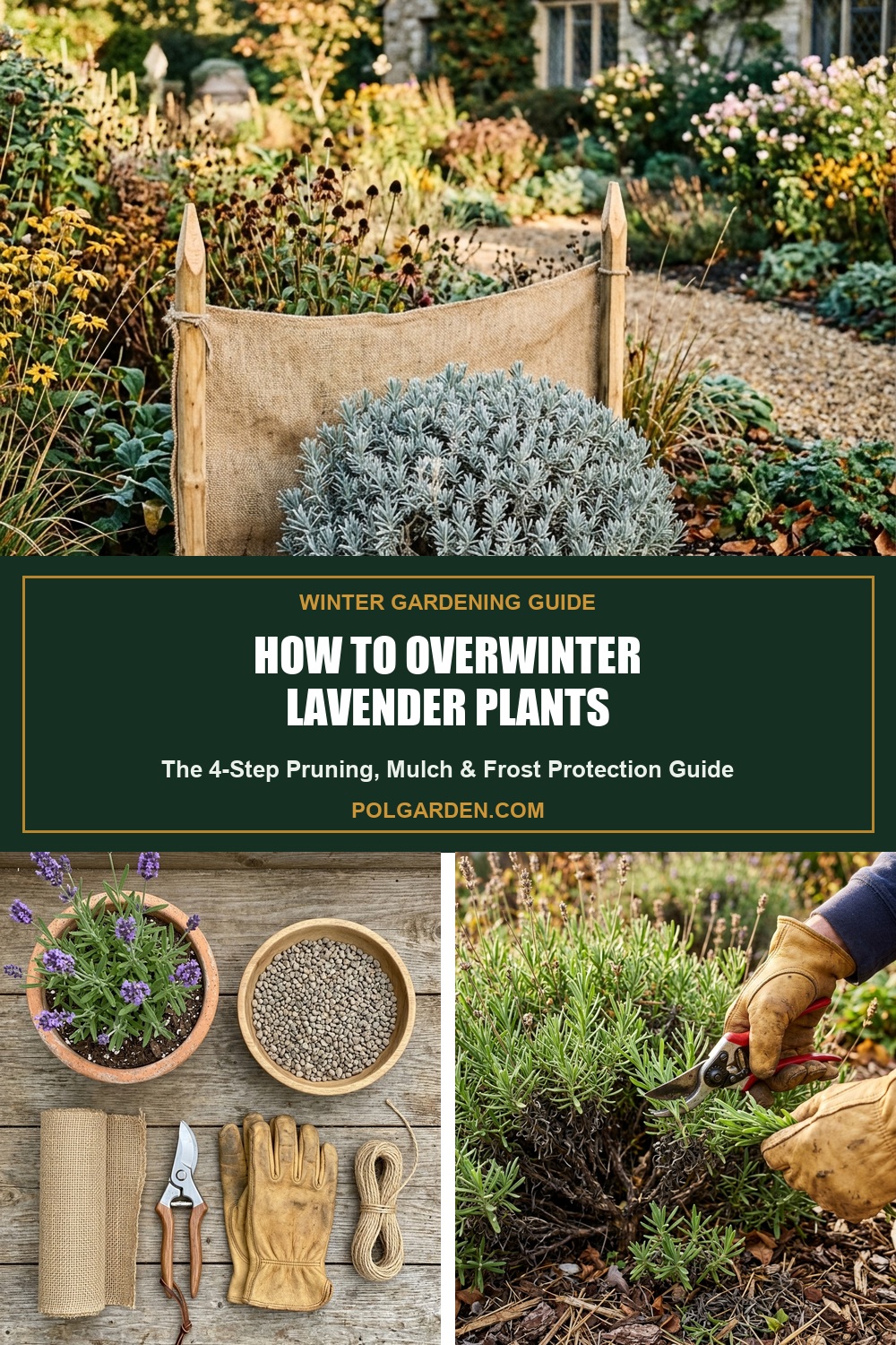 How to Overwinter Lavender Plants Cold Protection Pin