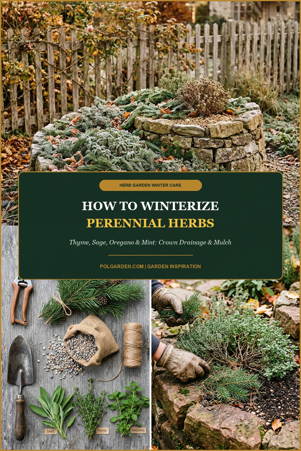 How to Winterize Perennial Herbs: Thyme, Sage, Oregano & Mint Guide