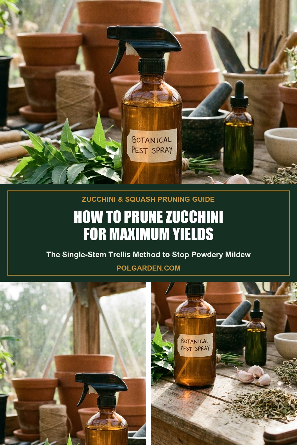 How to Prune Zucchini & Squash for Maximum Yield & Zero Mildew