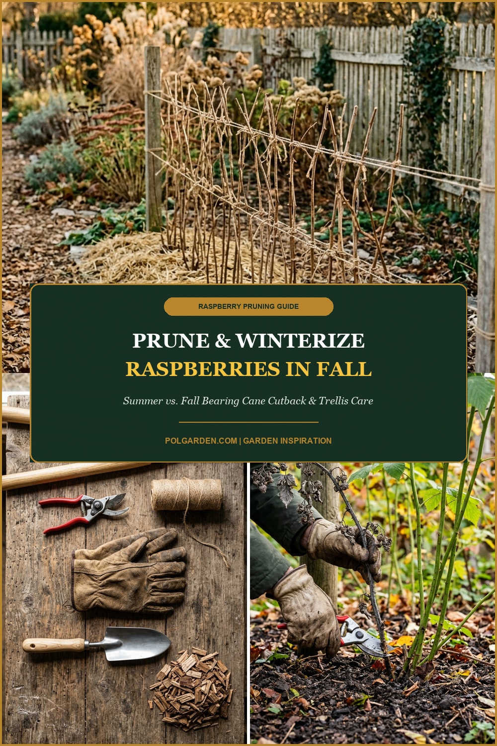 How to Prune and Winterize Raspberries: Summer-Bearing vs. Everbearing Guide