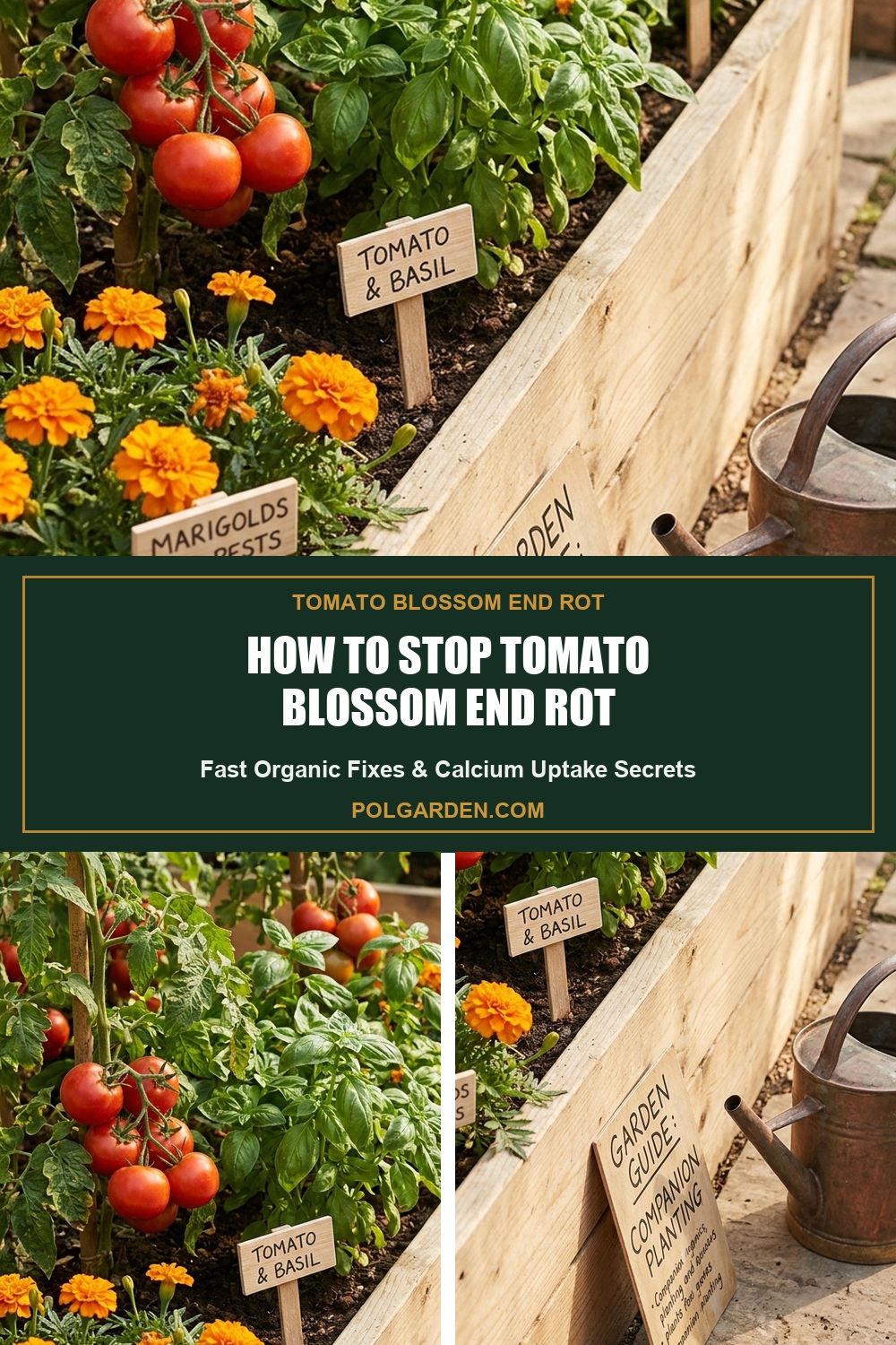How to Stop Blossom End Rot on Tomatoes Organically (Fast Fixes)
