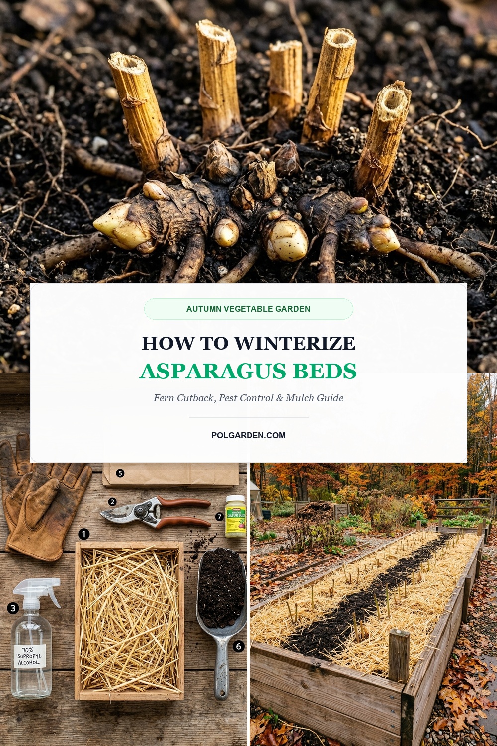 How to Winterize Asparagus: 4-Step Fall Guide